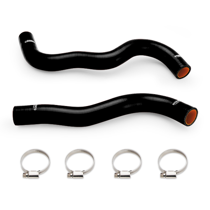 Honda Civic Radiator Coolant Hose Kit - Upper and Lower - Mishimoto - Silicone - Black - 1.5T - `16-`21