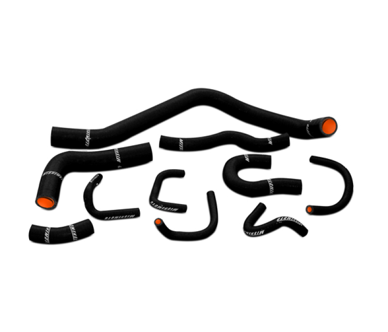 Honda Civic Radiator Hose Kit - Mishimoto - Silicone - Black - 1.5L, 1.6L - `88-`91