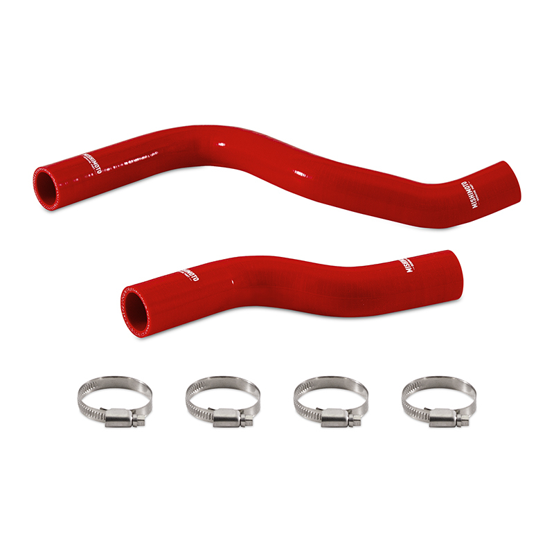 Honda Civic Radiator Hose Kit - Mishimoto - Type R Specific, Silicone - Red - `17-`21