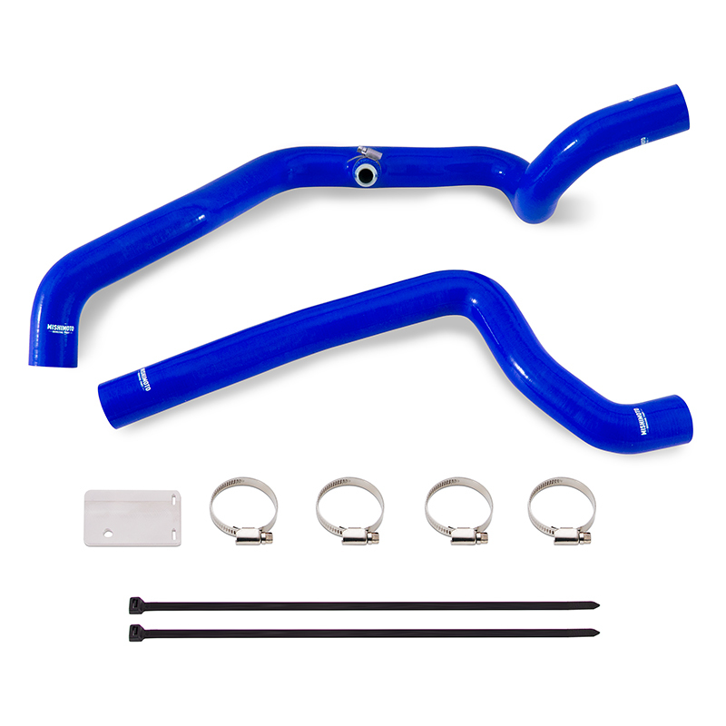Jeep Wrangler JL Silicone Radiator Coolant Hose Kit - Mishimoto - Blue - 2.0L - 2018