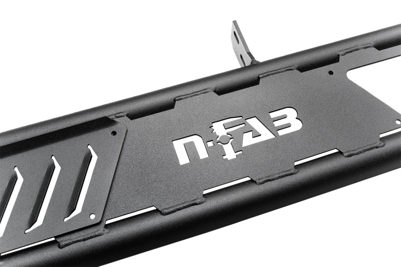 Jeep Wrangler JL Running Boards - N-Fab - Roan - Black - `18-`24