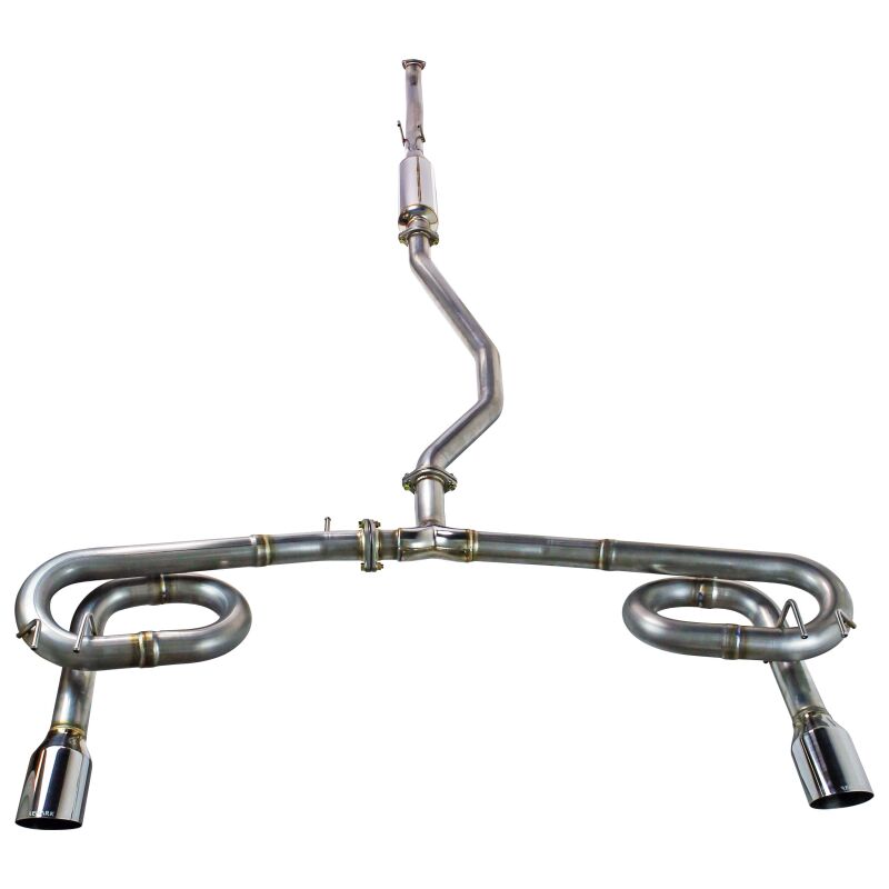 Honda Civic Performance Exhaust - Remark - Catback Exhaust - Dual Stainless Steel Tips - 2022+