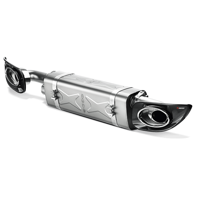 Porsche 911 Performance Exhaust - Akrapovic - Slip-On Line - Titanium - `10-`13