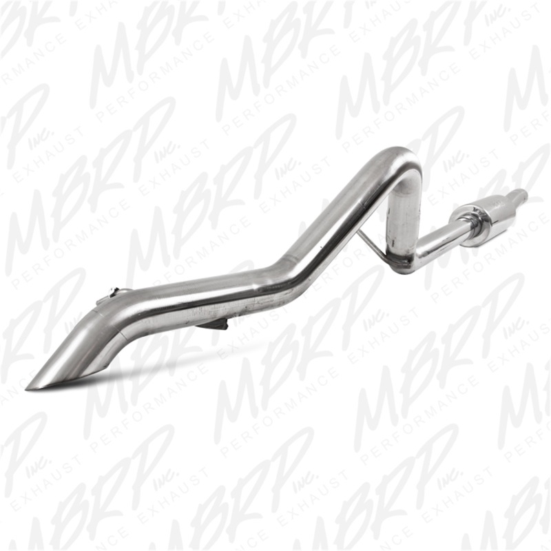 Jeep Wrangler JK Catback Exhaust - Rear - MBRP - Armor Plus - 3.8L V6 - `07-`09
