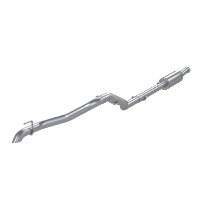 Jeep Gladiator Performance Exhaust - Single Rear Exit - MBRP - Cat Back, T304 Stainless Steel, Off-Road - 2020+