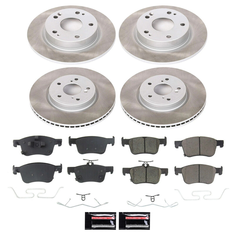 Honda Civic PSB Semi-Coated Rotor Kits