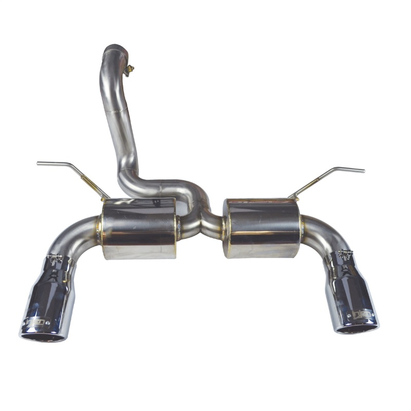 Jeep Wrangler JL Axle Back Exhaust - Injen - Polished - `18-`21