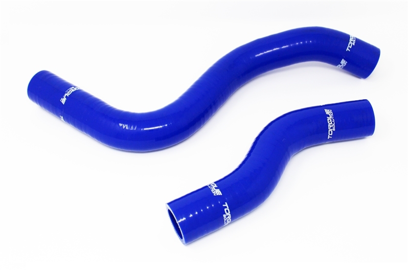 Honda Civic Radiator Hose Kit - Torque Solution - Silicone - Blue - 2017