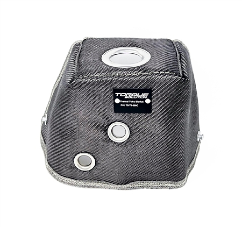 Honda Civic Turbo Blanket - Torque Solution - Thermal Downpipe Blanket - Carbon Fiber - 2017