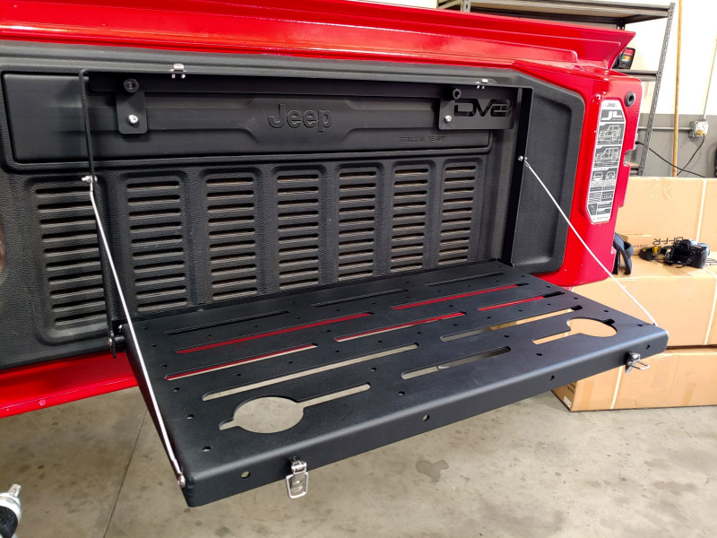Jeep Wrangler JL - DVE Tail Gate Plate