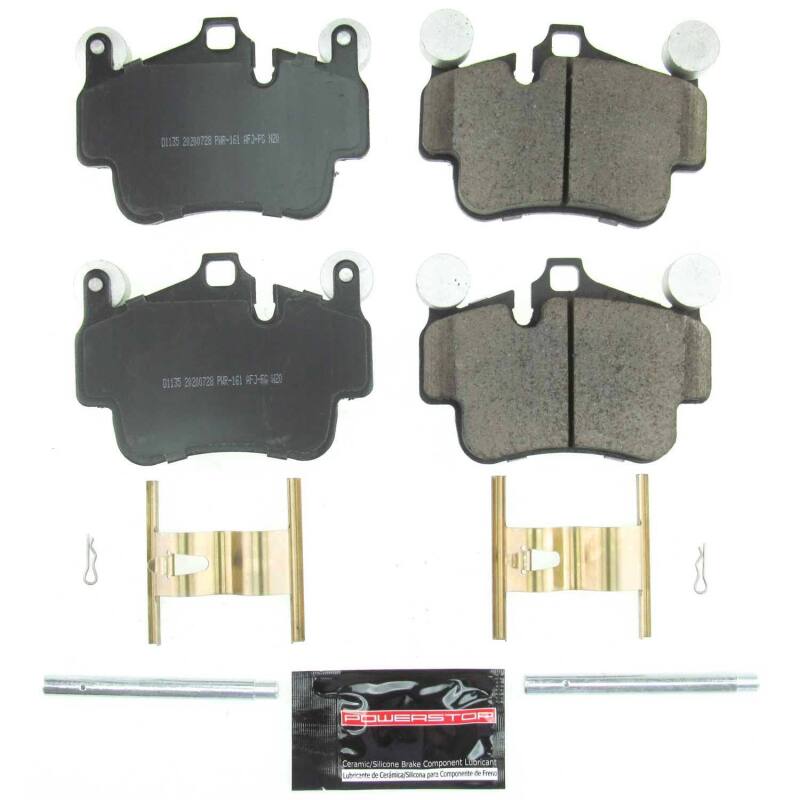 Porsche 911 Brake Pads - Front or Rear - PowerStop - Z23 Evolution Sport Carbon-Fiber - `05-`12