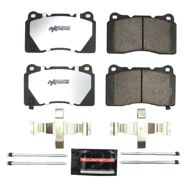 Honda Civic Brake Pads - Front - PowerStop - Z26 Street Warrior - `17-`21