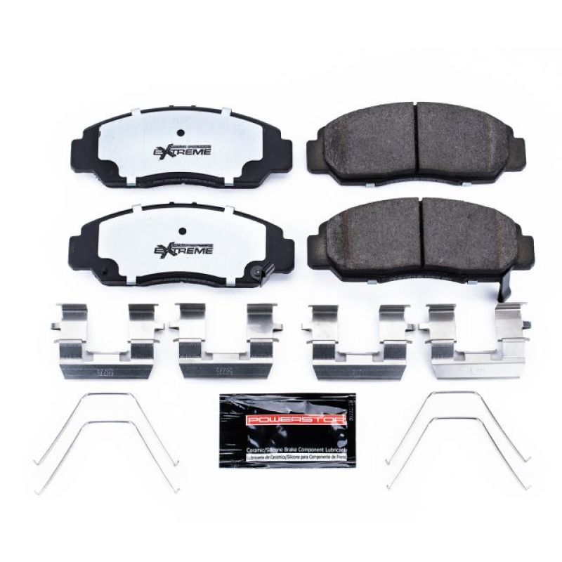 Honda Civic Brake Pads - Front - PowerStop - Z26 Street - `06-`15
