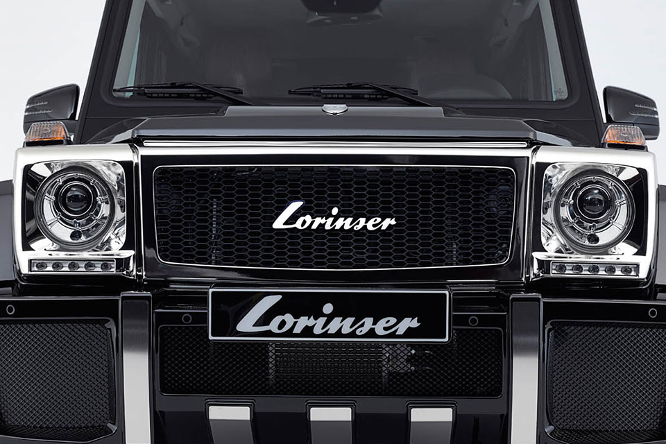 Mercedes-Benz G-Class Radiator Grill with Lorinser Logo Chrome by Lorinser