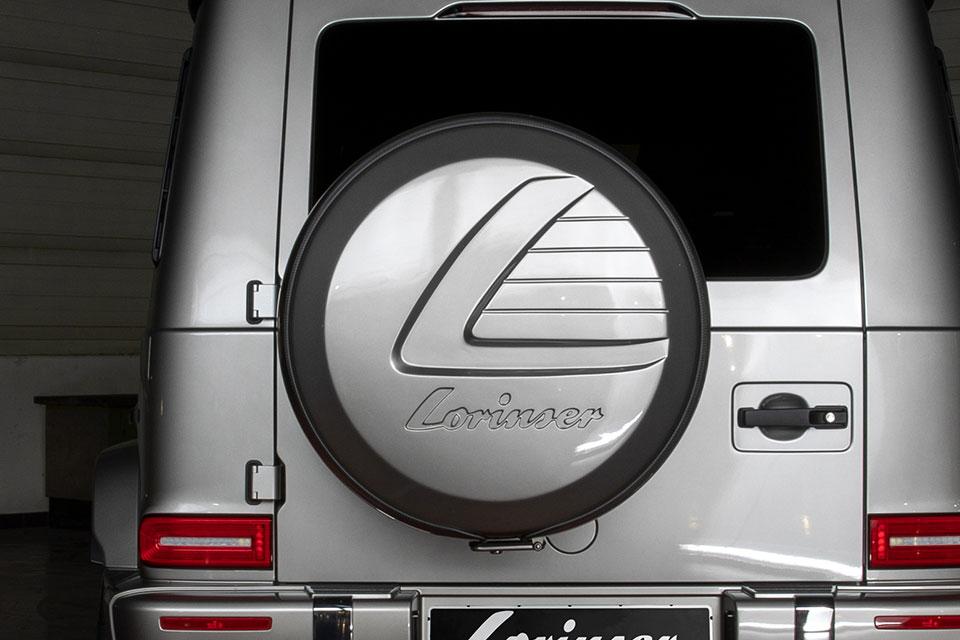 Mercedes-Benz G 350 / G 500 / G 63 Spare Wheel Cover by Lorinser