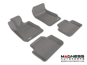 BMW 3 Series Floor Mats (Set of 4) - Gray by 3D MAXpider - E90 Sedan BMW 3 Series Floor Mats (Set of 4) - Gray by 3D MAXpider - E90 Sedan