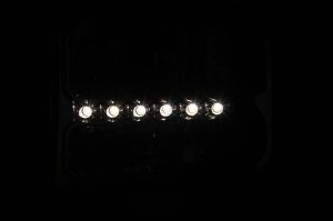 Ford Excursion Headlights - ANZO - Crystal, Clear Lens, LED - Chrome - `00-`04 Ford Excursion Headlights - ANZO - Crystal, Clear Lens, LED - Chrome - `00-`04