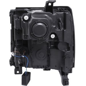 Chevrolet Silverado 1500 Projector Headlights - ANZO - Plank Style with Amber/Sequential Turn Signal - Black - `16-`27 Chevrolet Silverado 1500 Projector Headlights - ANZO - Plank Style with Amber/Sequential Turn Signal - Black - `16-`27