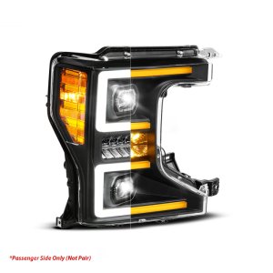 Ford Super Duty LED/Projector Headlights - Passenger Side - ANZO - Z-Series Full LED Projector Headlights SeqSig - `20-`22