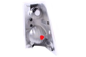 Ford Explorer Taillights - ANZO - Euro, Clear Lens, Black Housing - Black - `01-`05 Ford Explorer Taillights - ANZO - Euro, Clear Lens, Black Housing - Black - `01-`05