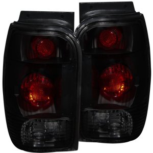 Ford Explorer Taillights - Rear - ANZO - Dark Smoke - `98-`01 Ford Explorer Taillights - Rear - ANZO - Dark Smoke - `98-`01