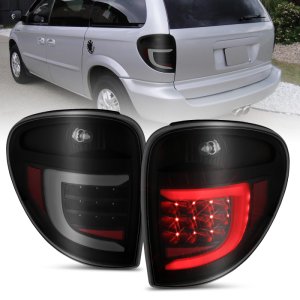 Dodge Grand Caravan LED Taillights - ANZO - Light Bar - Black Housing Smoke Lens - `04-`07 Dodge Grand Caravan LED Taillights - ANZO - Light Bar - Black Housing Smoke Lens - `04-`07