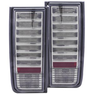 Hummer H2 LED Taillights - Rear - ANZO - Smoke - `03-`09 Hummer H2 LED Taillights - Rear - ANZO - Smoke - `03-`09