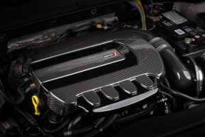 Audi Q3 Engine Cover - APR - Carbon Fiber, Gloss Twill, APR Logo - Carbon Fiber - `19-`24