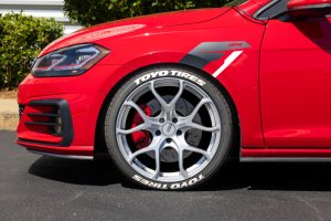 Volkswagen Golf R Lowering Springs - APR - Dual Rate Linear - Red - `15-`19 Volkswagen Golf R Lowering Springs - APR - Dual Rate Linear - Red - `15-`19