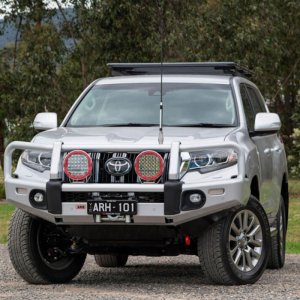 Toyota Prado 150 Bull Bars - ARB - Summit - `17-`27 Toyota Prado 150 Bull Bars - ARB - Summit - `17-`27