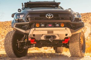 Toyota Tacoma Bull Bar - ARB - Zenith Winch - TXT Black - `24-`27