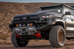 Toyota Tacoma Bull Bar - ARB - Zenith Winch - TXT Black - `24-`27