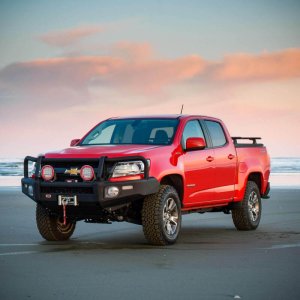 Chevrolet Colorado Bull Bar - ARB - Summit, Winch Compatible, Includes Fog Light Kit, Integrit Textured - Textured Black - `15-`27 Chevrolet Colorado Bull Bar - ARB - Summit, Winch Compatible, Includes Fog Light Kit, Integrit Textured - Textured Black - `15-`27