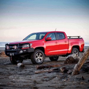 Chevrolet Colorado Bull Bar - ARB - Summit, Winch Compatible, Includes Fog Light Kit, Integrit Textured - Textured Black - `15-`27 Chevrolet Colorado Bull Bar - ARB - Summit, Winch Compatible, Includes Fog Light Kit, Integrit Textured - Textured Black - `15-`27