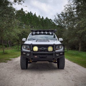 Chevrolet Colorado ZR2 Bull Bar - ARB - Summit, Integrit - Textured Black - `15-`27 Chevrolet Colorado ZR2 Bull Bar - ARB - Summit, Integrit - Textured Black - `15-`27