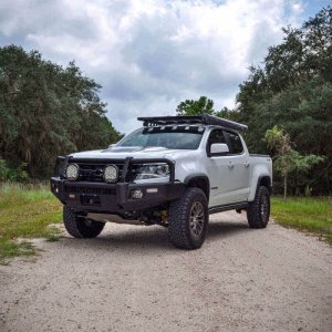 Chevrolet Colorado ZR2 Bull Bar - ARB - Summit, Integrit - Textured Black - `15-`27 Chevrolet Colorado ZR2 Bull Bar - ARB - Summit, Integrit - Textured Black - `15-`27