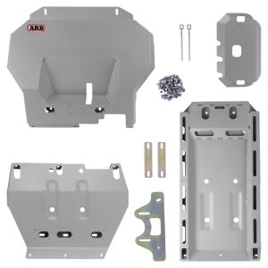Mazda BT50 Skid Plates - ARB - Under Vehicle Protection - Silver - `15-`27 Mazda BT50 Skid Plates - ARB - Under Vehicle Protection - Silver - `15-`27