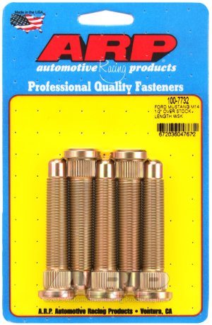 Ford Mustang Wheel Stud Kit - ARP - M14 1/2in Over Stock Length - `15-`27 Ford Mustang Wheel Stud Kit - ARP - M14 1/2in Over Stock Length - `15-`27
