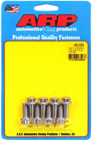 GMC Sierra Rod Bolt Kit - ARP - SS 12pt Y-pipe - `01-`10