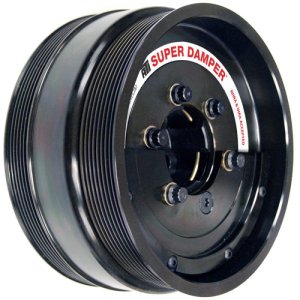 Ford Powerstroke Crankshaft Damper - ATI - 8.48in - Steel - 8 & 6 Grv - Ext Bal - 3 Ring - `08-`10 Ford Powerstroke Crankshaft Damper - ATI - 8.48in - Steel - 8 & 6 Grv - Ext Bal - 3 Ring - `08-`10