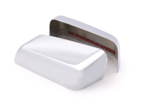 Ford F-150 XL Mirror Covers - Upper Half - AVS - Chrome - 2008 Ford F-150 XL Mirror Covers - Upper Half - AVS - Chrome - 2008