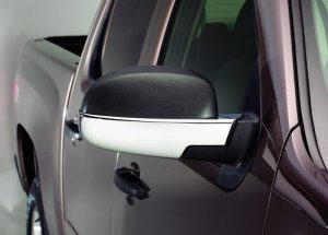 Cadillac Escalade ESV Mirror Covers - AVS - Chrome - `03-`06