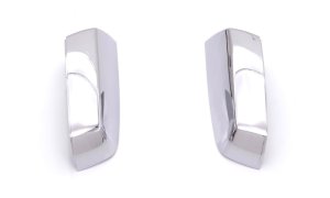 GMC Sierra 1500 Mirror Covers - Upper - AVS - Chrome - `14-`18 GMC Sierra 1500 Mirror Covers - Upper - AVS - Chrome - `14-`18