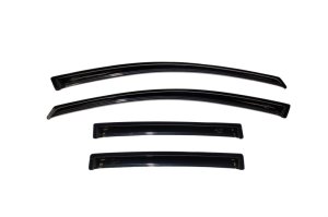 Nissan Versa Wind Deflectors - AVS - Ventvisor Outside Mount - Smoke - `07-`12