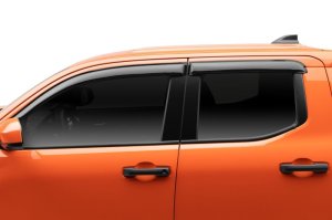 Toyota Tacoma Wind Deflectors - AVS - Ventvisor Deflector - Smoke - `24-`27