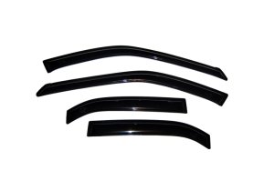 Mitsubishi Mirage Wind Deflectors - AVS - Ventvisor Outside Mount - Smoke - `97-`01