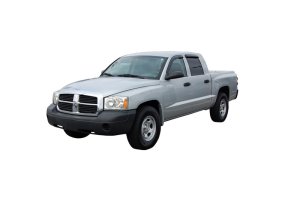 Dodge Dakota Wind Deflectors - AVS - Ventvisor, Outside Mount - Smoke - `05-`11
