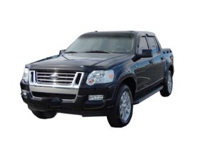 Ford Explorer Sport Trac Wind Deflectors - AVS - Ventvisor Outside Mount - Smoke - `07-`10 Ford Explorer Sport Trac Wind Deflectors - AVS - Ventvisor Outside Mount - Smoke - `07-`10
