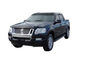 Ford Explorer Sport Trac Wind Deflectors - AVS - Ventvisor Outside Mount - Smoke - `07-`10 Ford Explorer Sport Trac Wind Deflectors - AVS - Ventvisor Outside Mount - Smoke - `07-`10