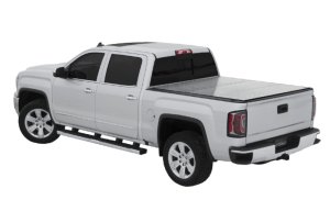 Chevrolet 2500 Tonneau Cover - Access - LOMAX Pro Series Hard Tri-Fold - Black Diamond - `20-`27